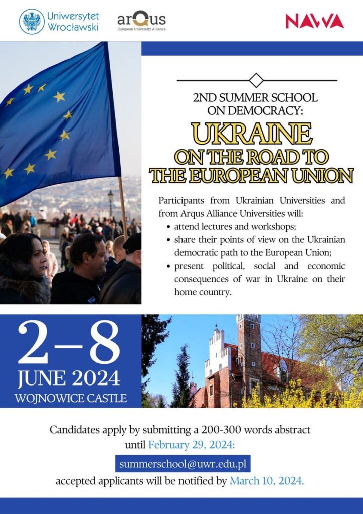 plakat Letniej Szkoły Demokracji