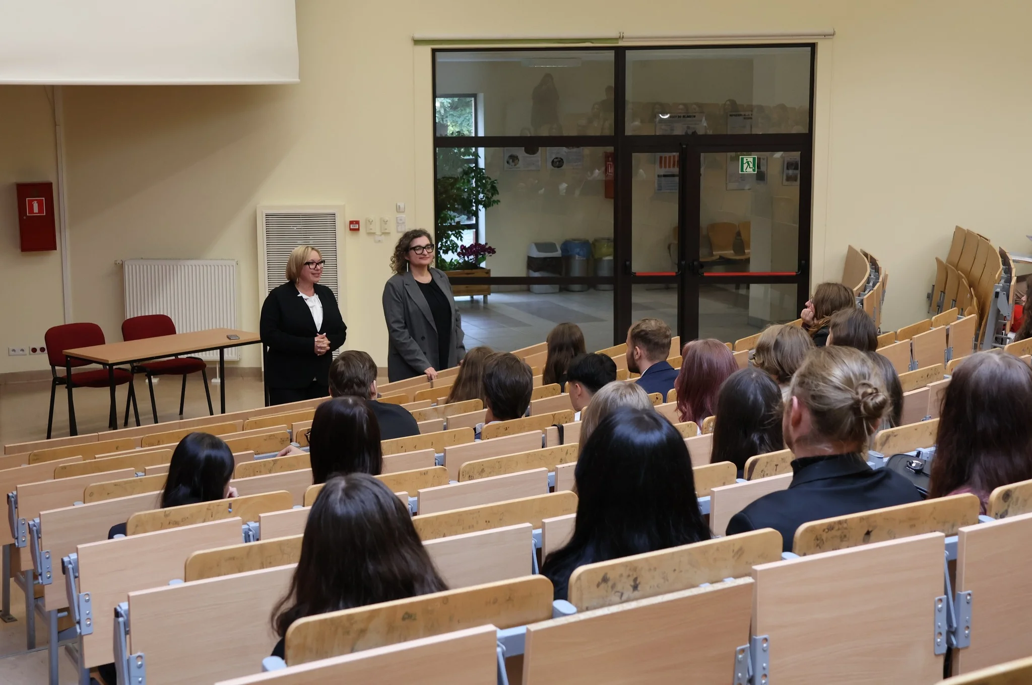 Prof. Moroń i prof. Madej