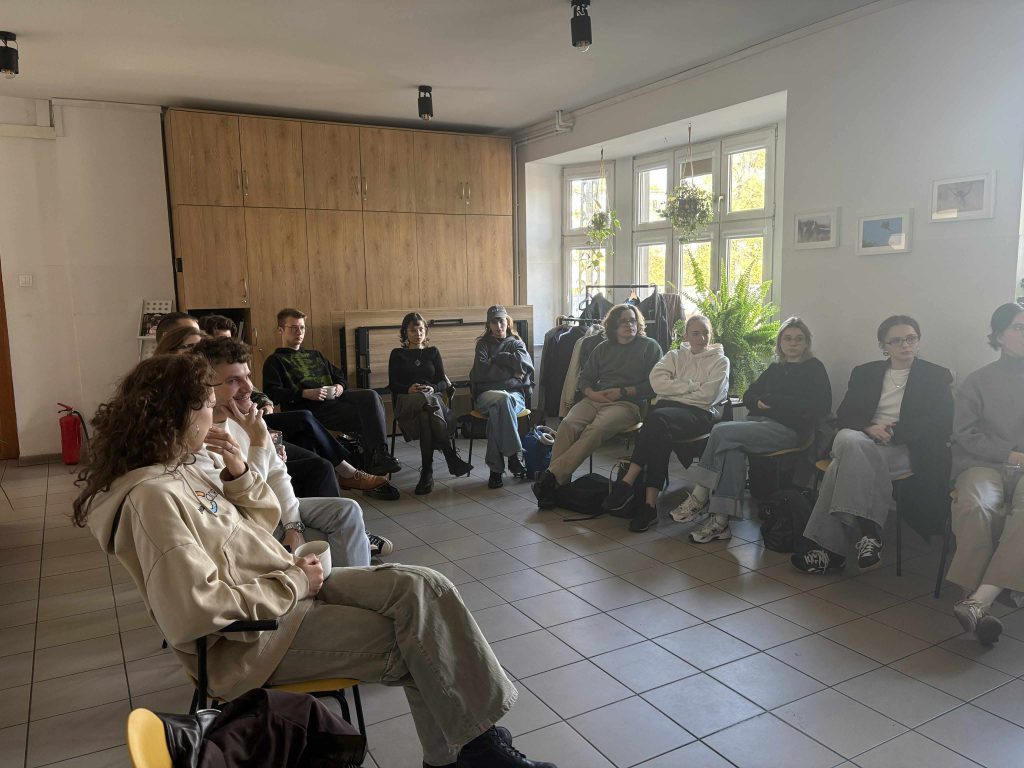 zdjęcia z wizyty w Stowarzyszeniu TRATWA