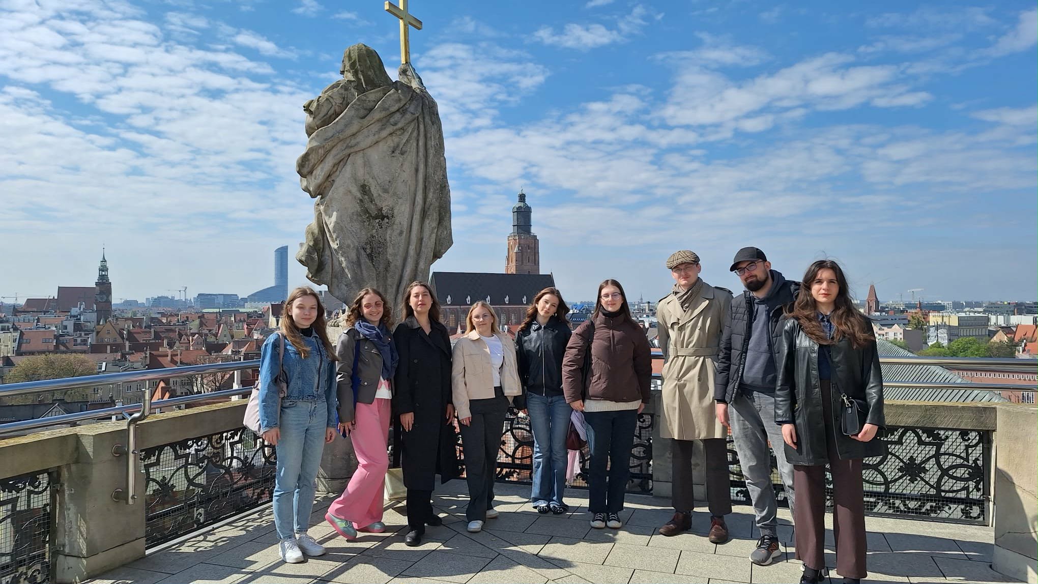 pamiątkowe zdjęcie z wizyty